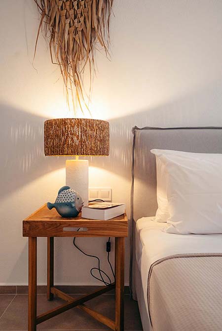 Υπνοδωμάτιο με διπλό κρεβάτι