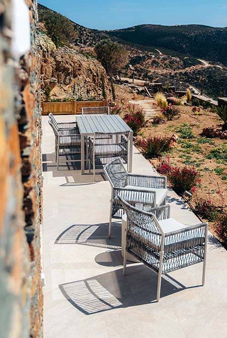 Βεράντα στην κατοικία Διψέλι