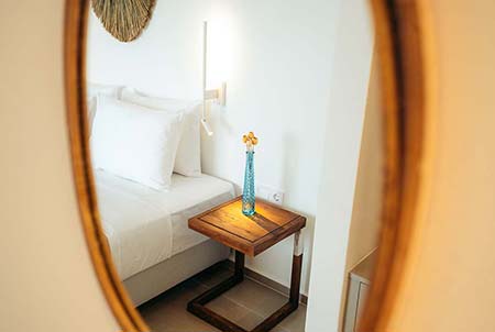 Υπνοδωμάτιο με διπλό κρεβάτι