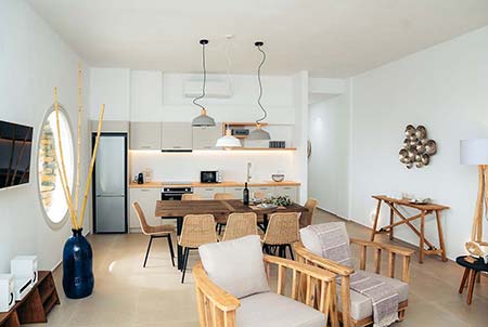 Το εσωτερικό της κατοικίας Σμάρι