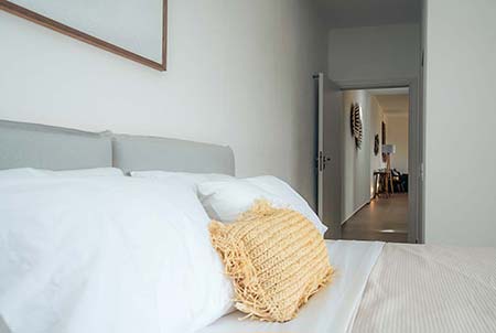 Υπνοδωμάτιο με διπλό κρεβάτι